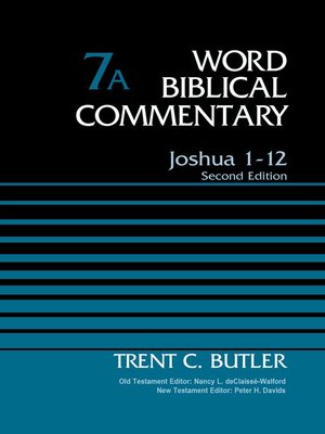 cover image of Joshua 1-12, Volume 7A